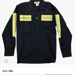 Mens 4XL High Visibility Shirt